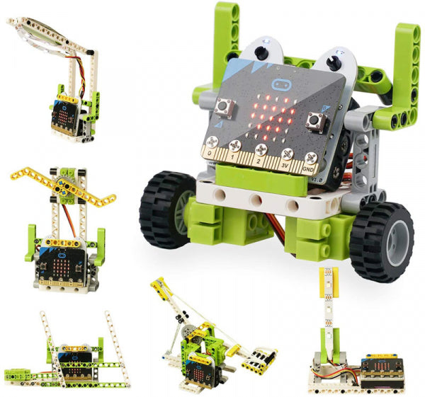 Ring:bit Bricks Pack (6 IN 1) : Lego compatible building and coding kit for micro:bit (without micro:bit)