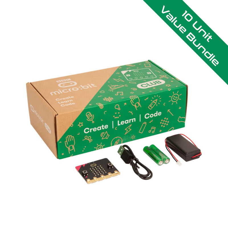 BBC micro:bit Club Pack - (10 Unit Value Bundle)