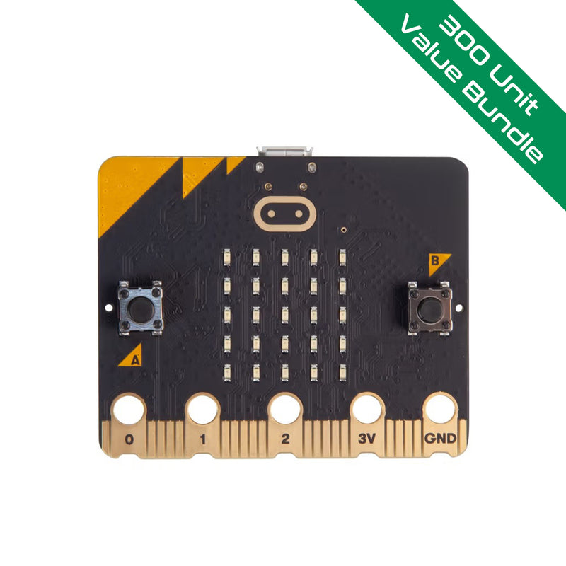 Bit 300 BBC micro:bit V2 (Board Only) - 300 Pack — Robotix Education