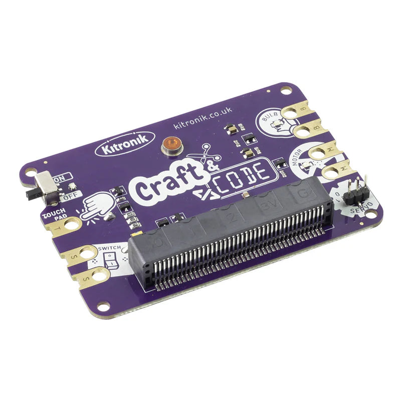 Kitronic Codekit Kitronik Craft & Code pack for BBC micro:bit (5 units) — Robotix Education