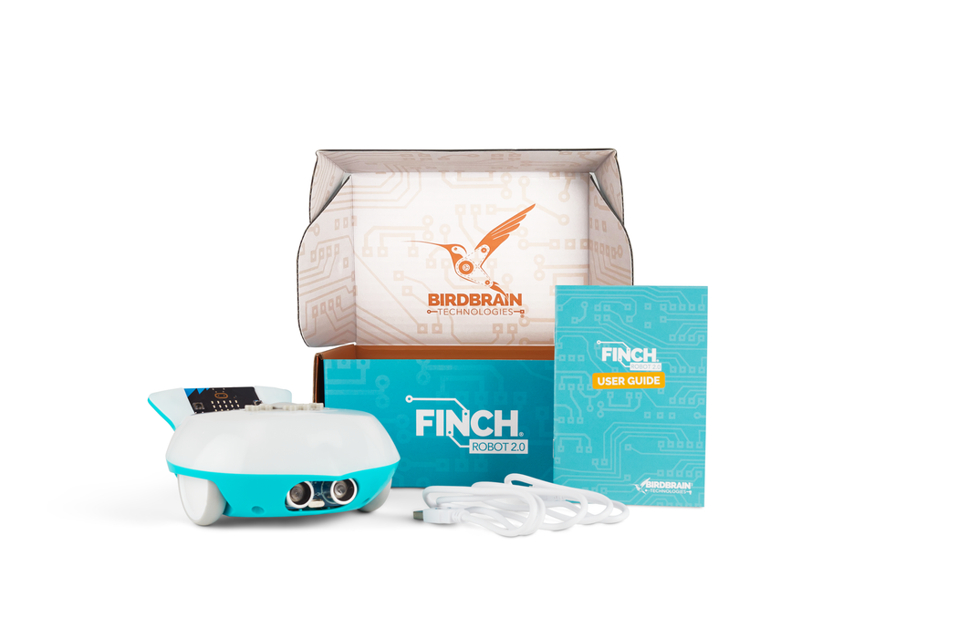 Finch Robot 2.0 - Includes micro:bit - (5 Pack) - Bonus 2x Crayola Markers!!!
