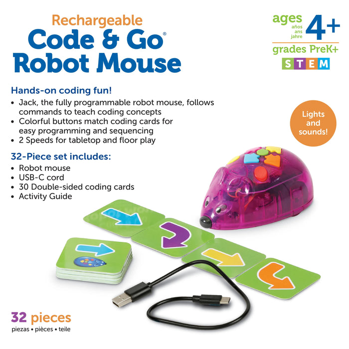 Rechargeable Code & Go® Mouse