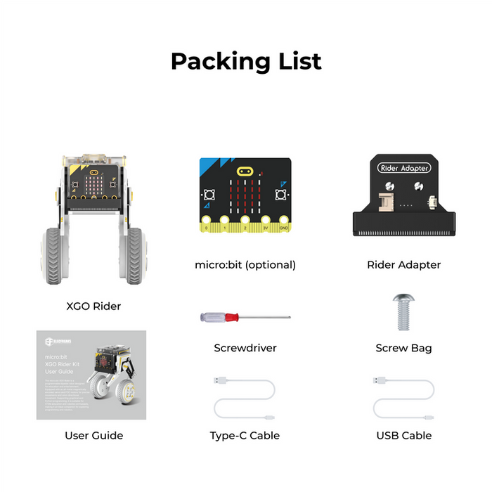 ELECFREAKS micro:bit XGO Rider Kit