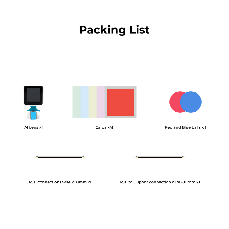 ELECFREAKS Smart AI Lens kit | 20 Pack