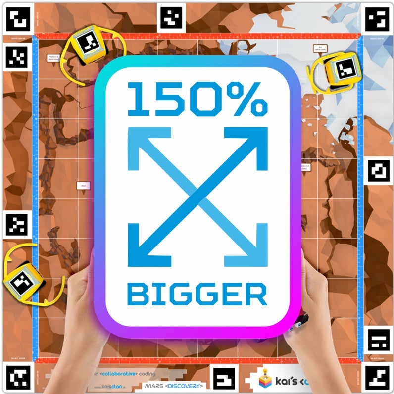 Super Size Mars Discovery AR VR Adventure Mat