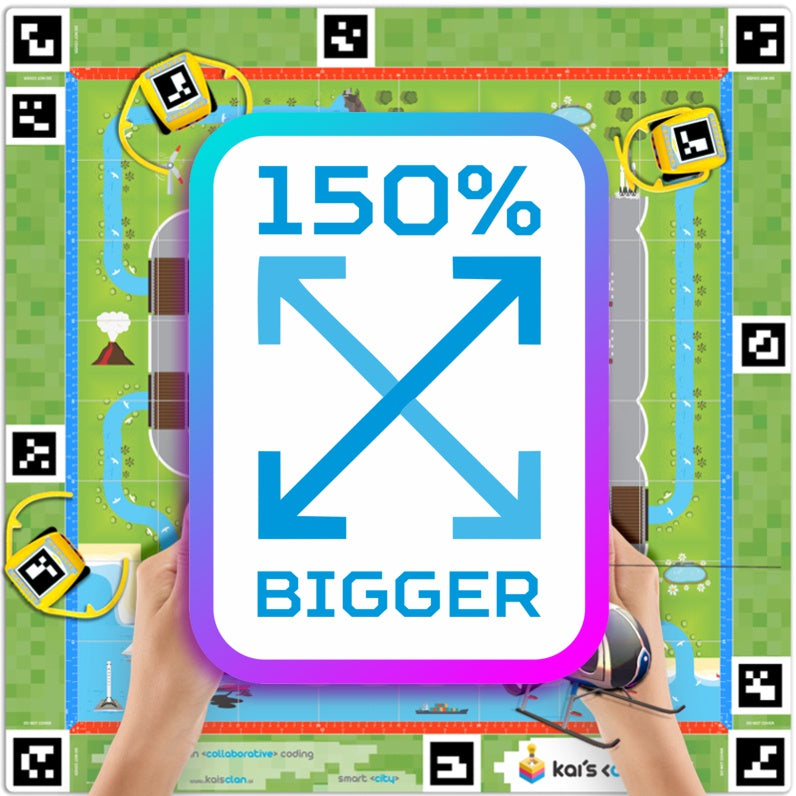 Super Size Smart City AR VR Adventure Mat