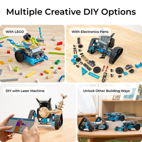 MakeBlock mBot2 Rover Robot Kit Bundle |  includes 15 Kits