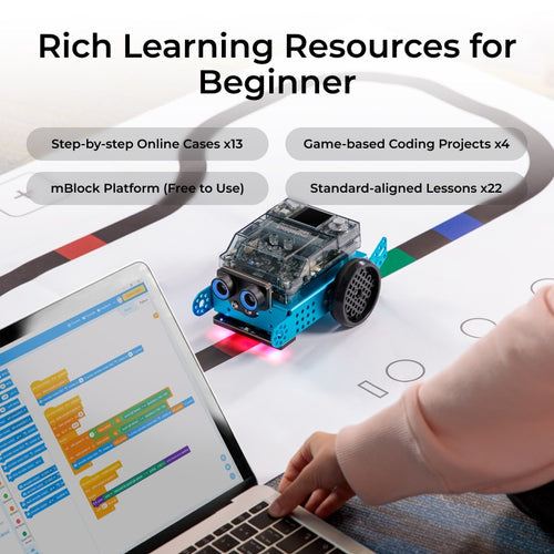 MakeBlock mBot2 Rover Robot Kit Bundle |  includes 15 Kits