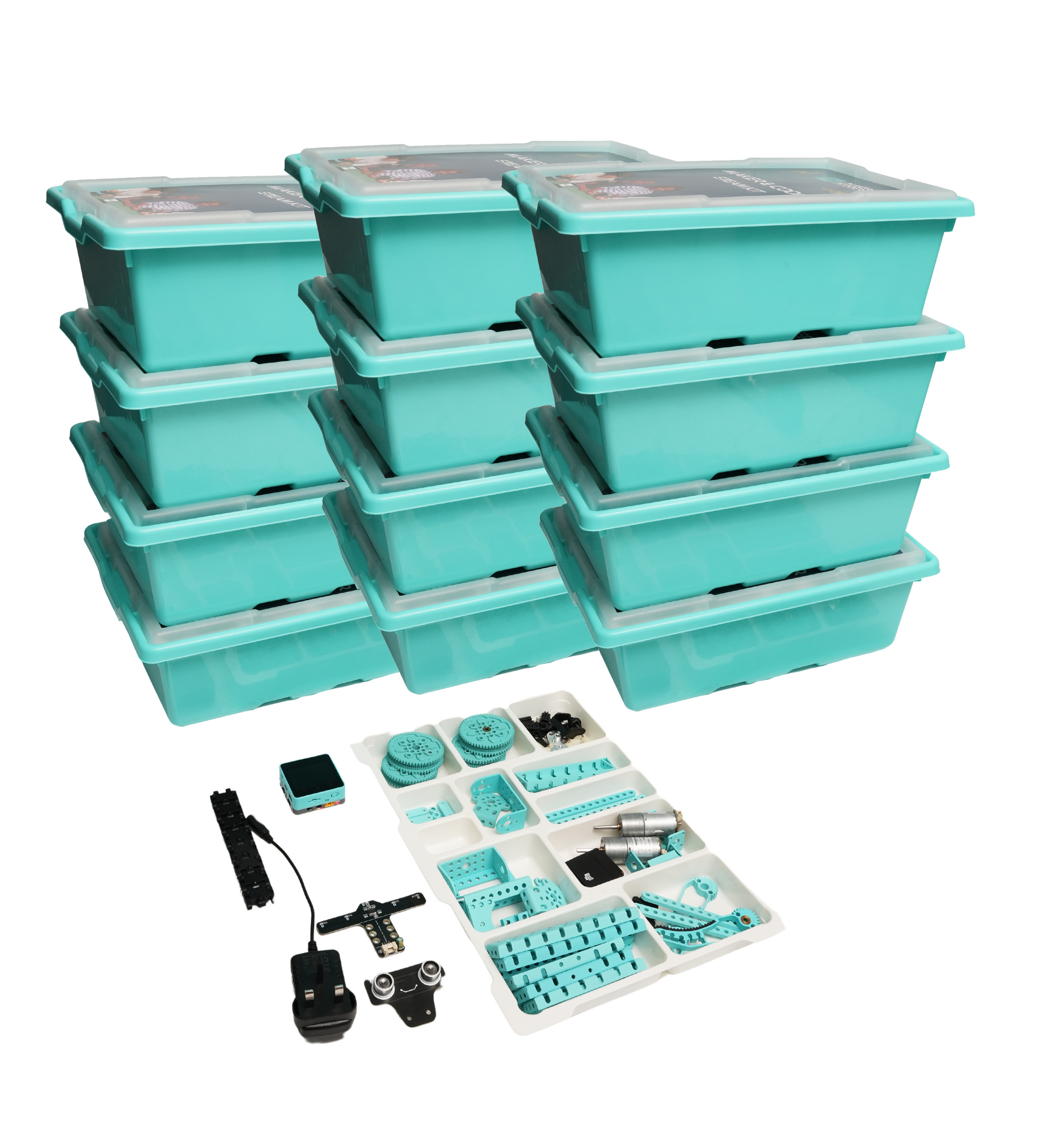 Maker and Coder STEAM Kit Class Pack - 12Pk — Robotix Education
