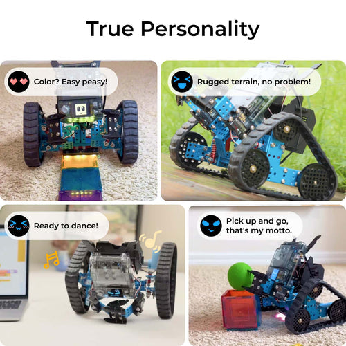 MakeBlock mBot2 Rover Robot Kit Bundle |  includes 15 Kits