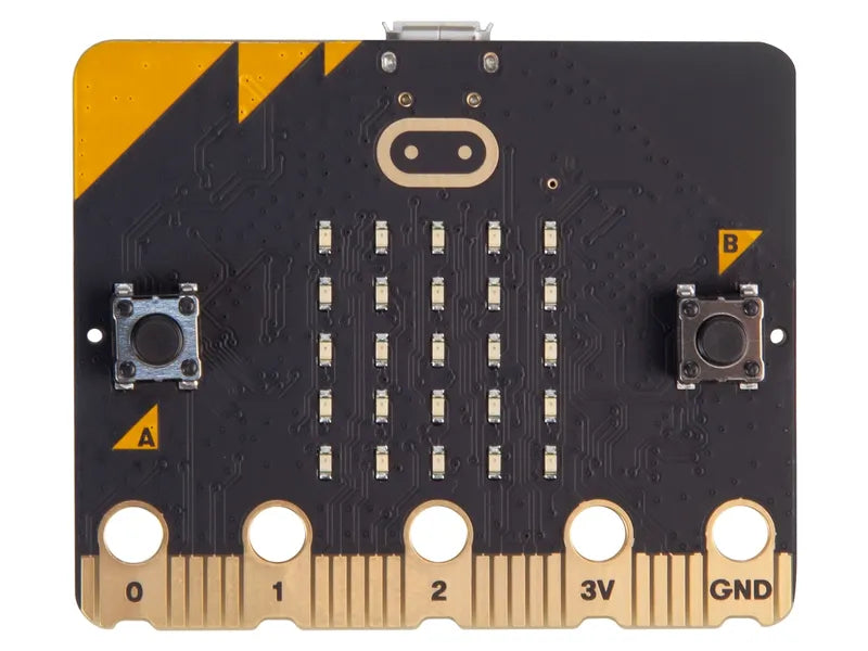 BBC micro:bit Single - BBC micro:bit V2 Board Only (100 Unit Value Bundle!) - Retail Pack