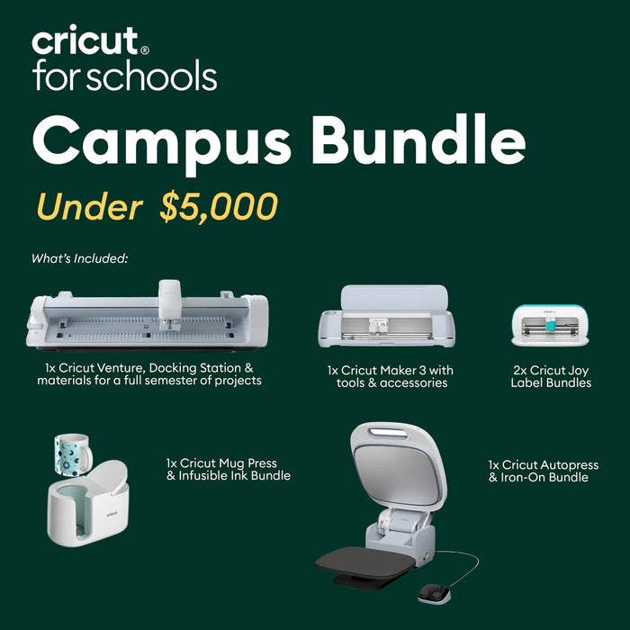 Cricut Campus Bundle- TEACHERS CHOICE !