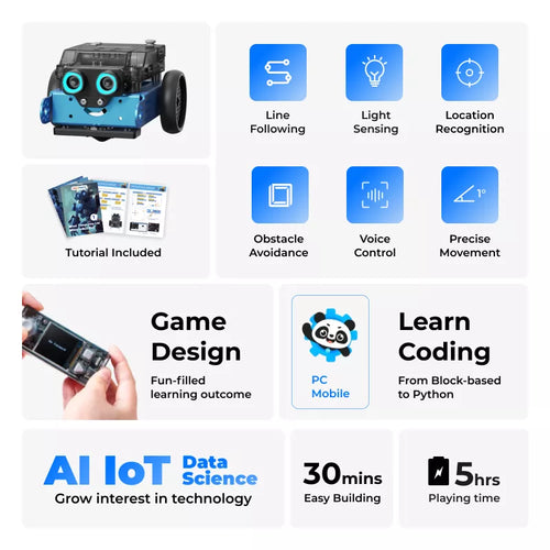 MakeBlock mBot2 Bundle | includes 10 Robots + 1 Smart World Add-On Pack