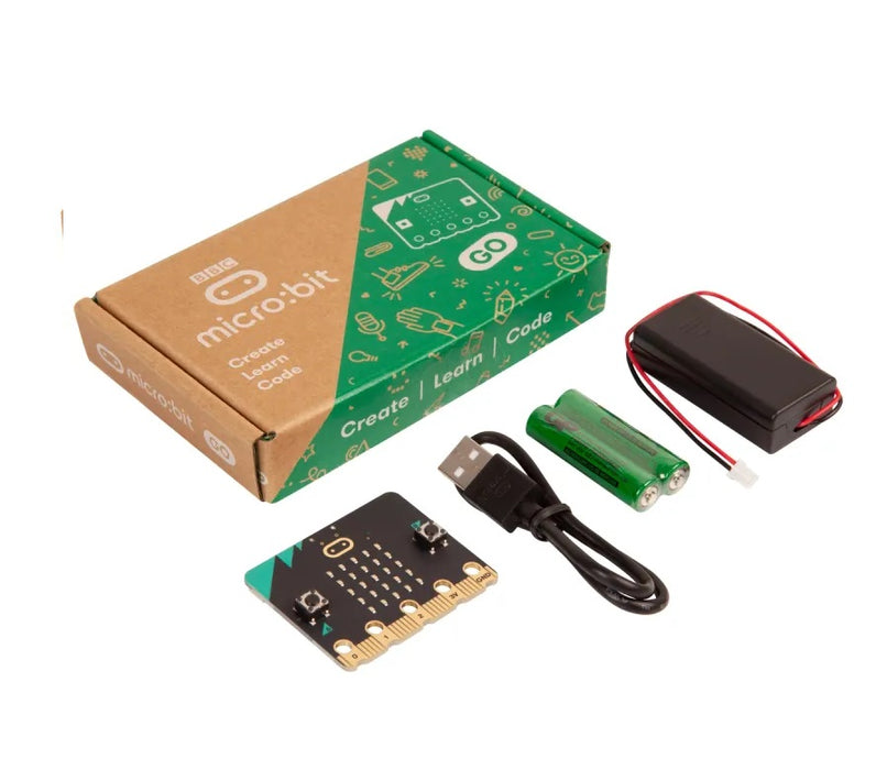 BBC micro:bit Go - 1x BBC micro:bit V2 with accessories