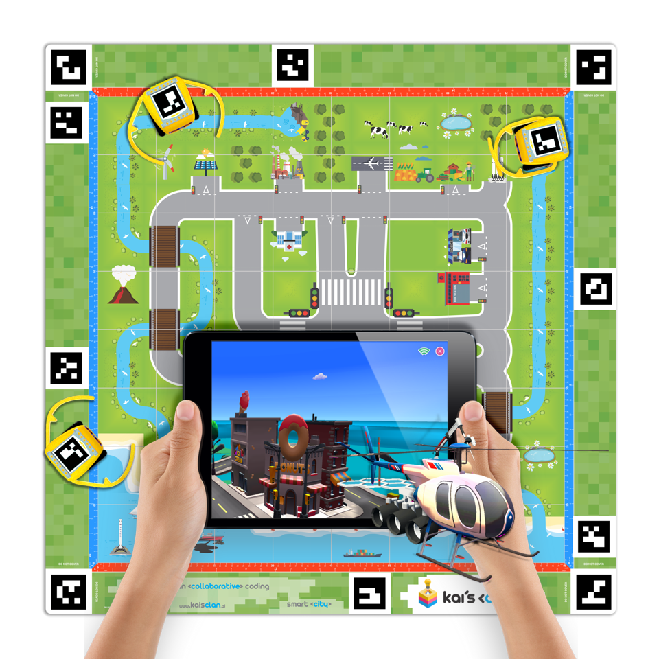 Smart City AR VR Adventure Mat — Robotix Education