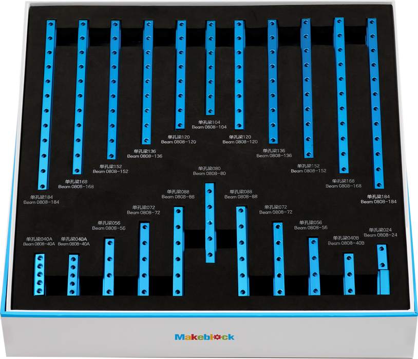 MakerSpace Kits-Beam0808 Structural Parts