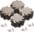 100mm Mecanum Wheel Set with 4mm Shaft Connector (SPCC)