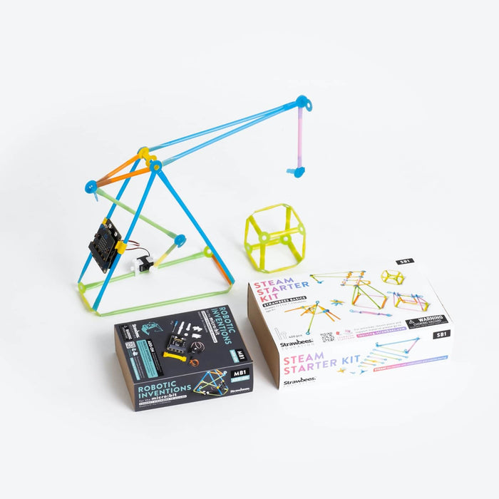 Strawbees STEAM STARTER ROBOTICS – MICRO:BIT (NOT INCLUDED)