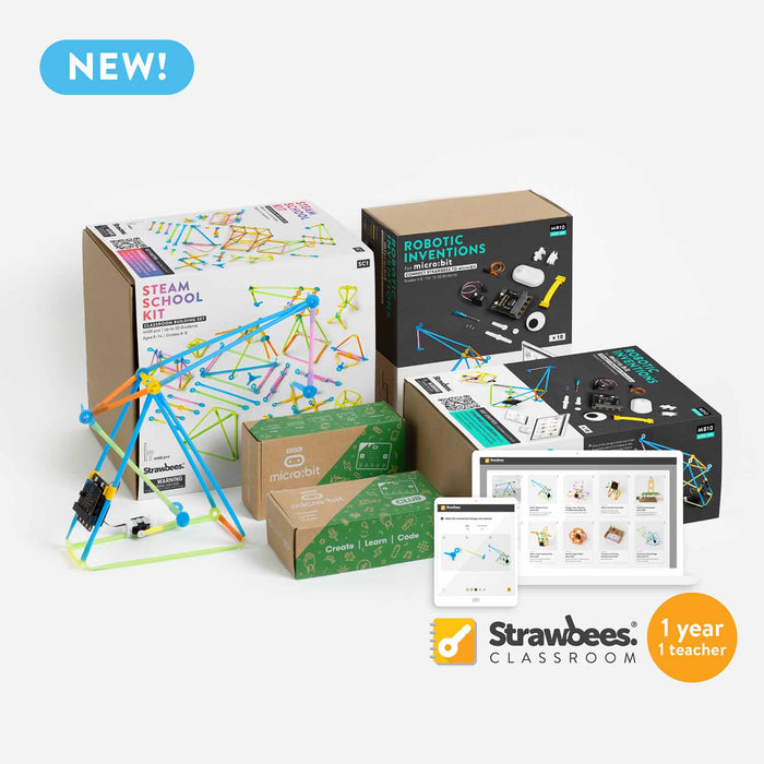Strawbees STEAM CLASSROOM ROBOTICS – MICRO:BIT