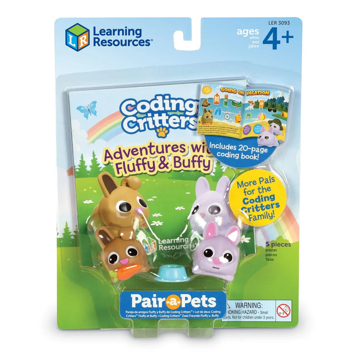 Coding Critters® Pair-a-Pets: Adventures with Fluffy & Buffy