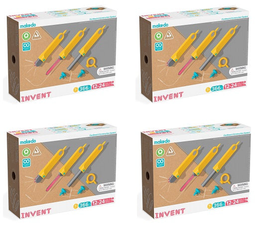 makedo Classroom Bundle INVENT Kits- New! — Robotix Education