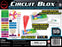 Circuit Blox™ 59 project Student Set - E-Blox® Circuit Board Building Blocks Educational Sets