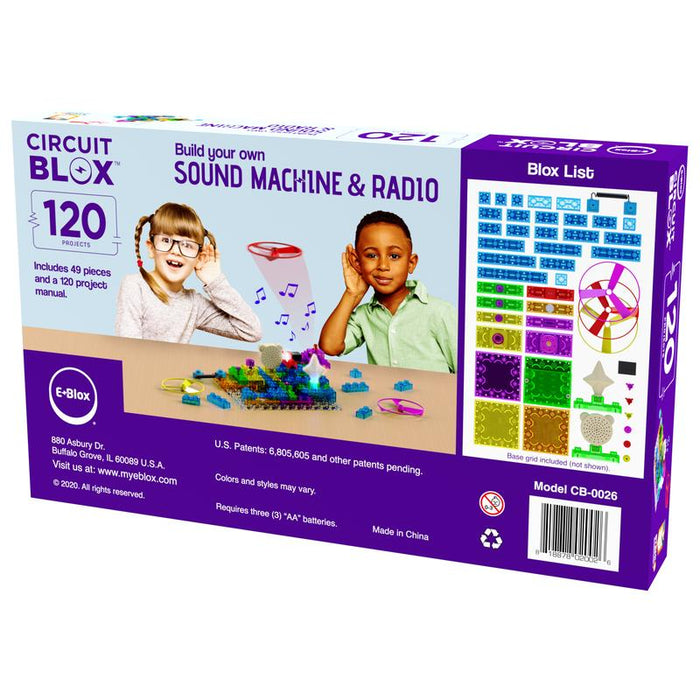 Circuit Blox™ 120 Project Student Set - E-Blox® Circuit Board Building Blocks Educational Sets