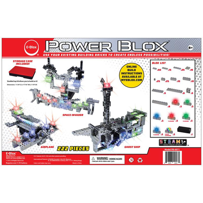 Power Blox™ Pro Set - E-Blox® - LED Light-Up Building Blocks