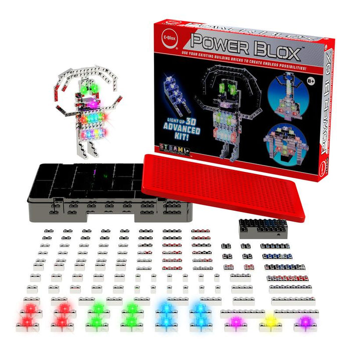 Power Blox™ Advanced Set - E-Blox® - LED Light-Up Building Blocks