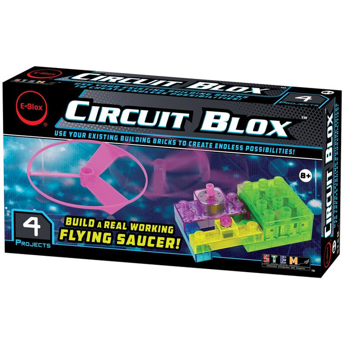 Circuit Blox™ 4 project Student Set - E-Blox® Circuit Board Building Blocks Educational Sets