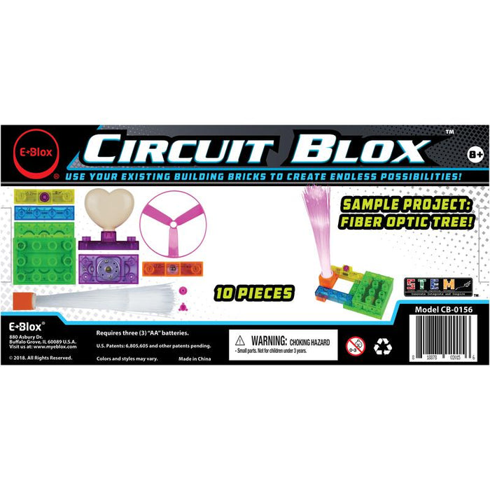 Circuit Blox™ 4 project Student Set - E-Blox® Circuit Board Building Blocks Educational Sets