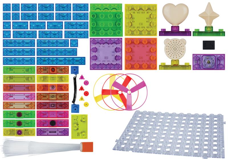 Circuit Blox™ 395 - E-Blox® Circuit Board Building Blocks Toys for Kids