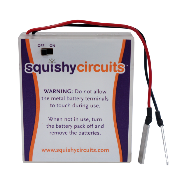 Squishy Circuits Battery Holder