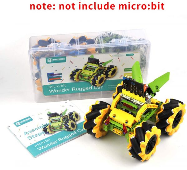 ELECFREAKS micro:bit Wonder Rugged Car Kit (Without micro:bit Board)