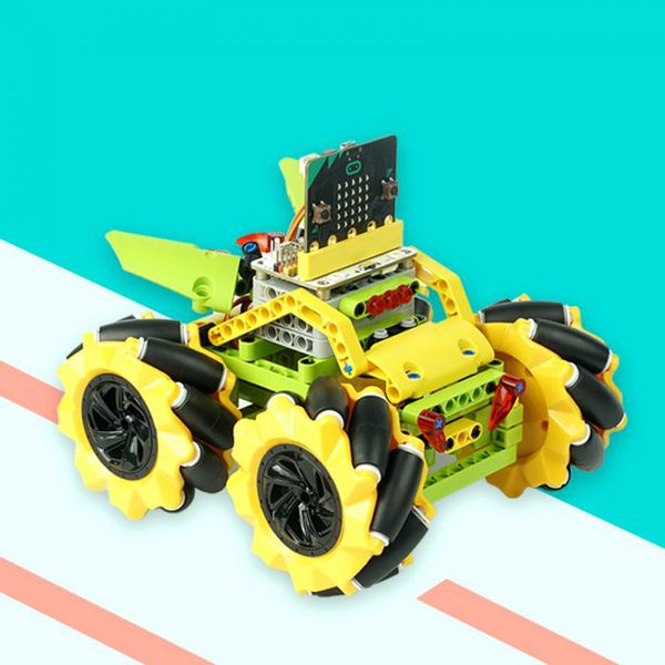 ELECFREAKS micro:bit Wonder Rugged Car Kit (Without micro:bit Board)