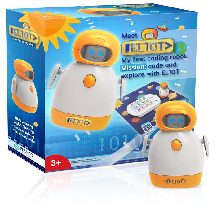 EL10T: My First Coding Robot (Elenco Ages 3+) - Classroom 10 Pack