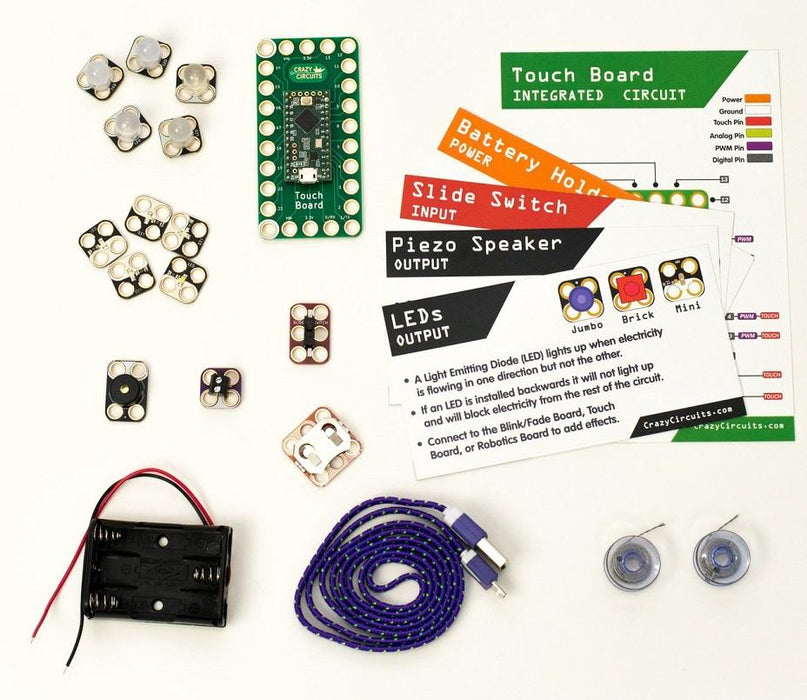 Crazy Circuits Non-Soldering Electronic Learning Platform - 1 Hour Training
