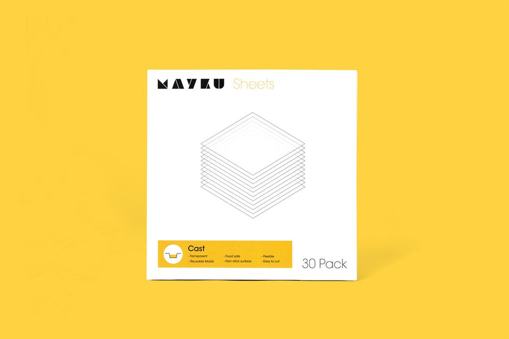 Mayku Sheet Bundle – Includes Cast Sheets, Form Sheets & Clear Sheets