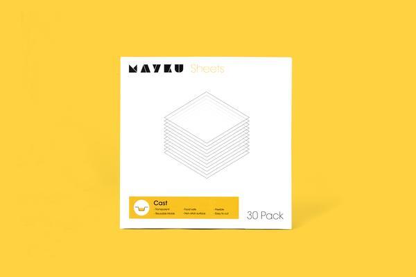 Mayku Sheet Bundle – Includes Cast Sheets, Form Sheets & Clear Sheets