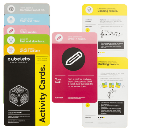 Cubelets Activity Cards