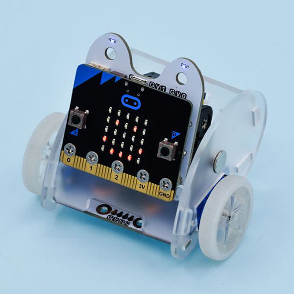 micro:bit Ring:bit V2 Kit Micro Car, micro:bit Coding Starter car kit with Wiki Tutorial (Without micro:bit Board) - ElecFreaks | 30 Pack