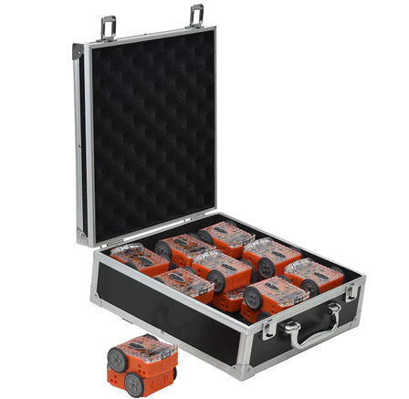 Edison Robots & Aluminum Case Bundle - (Choice of Case Size & Edison Robots)