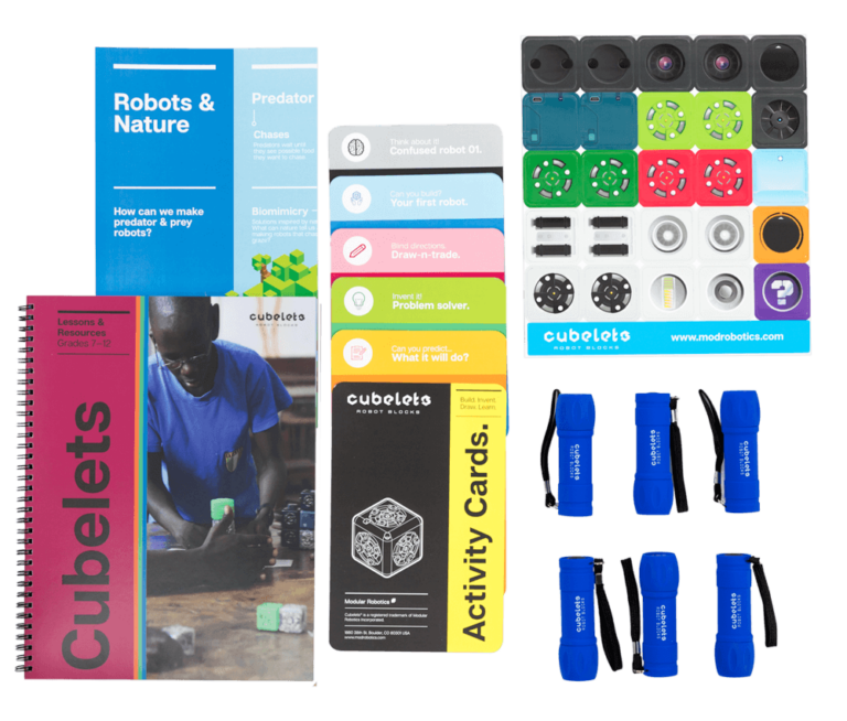 Cubelets Grades 7–12 Lesson Plan Bundle