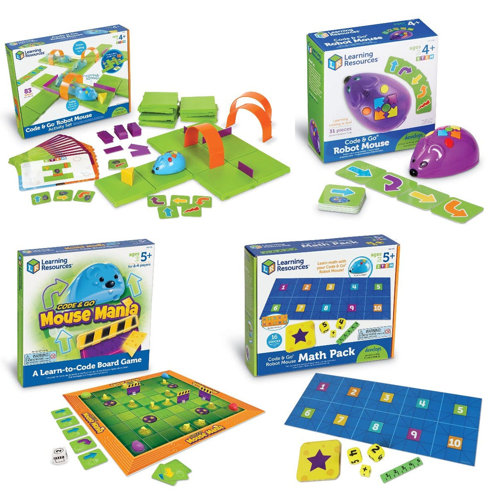 Ultimate Code & Go® Robot Mouse Bundle