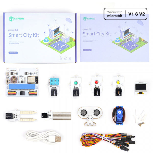 ELECFREAKS micro:bit Smart City Kit (without micro:bit board) | 20 Pack