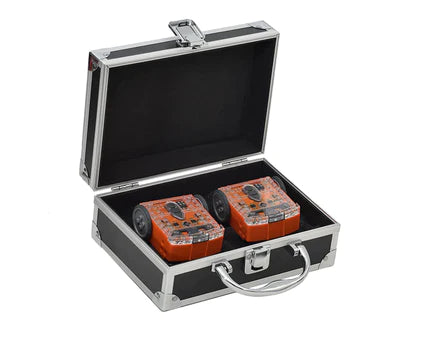 Edison Robots & Aluminum Case Bundle - (Choice of Case Size & Edison Robots)